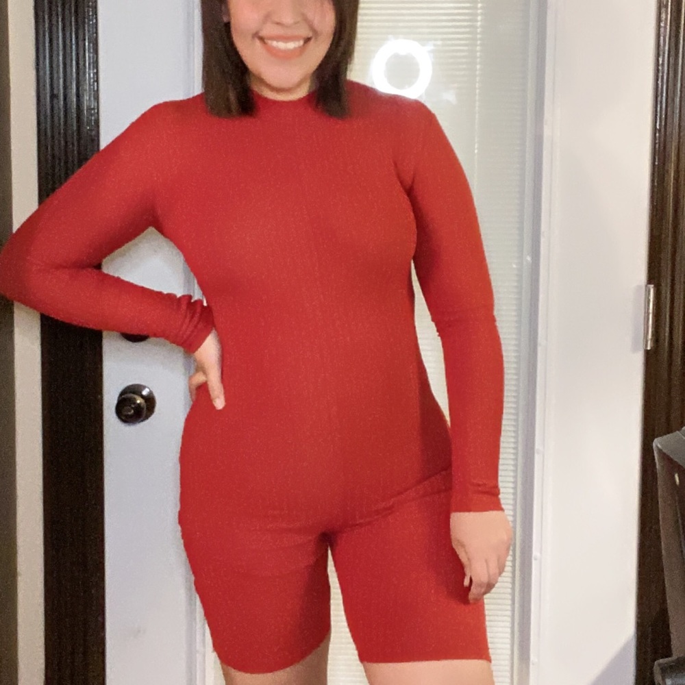 Long sleeve romper
